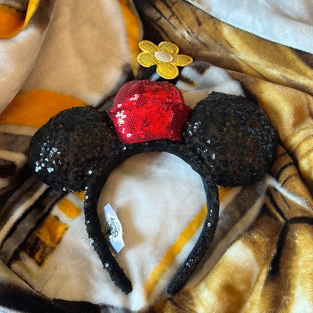 Black and red Minnie Ears